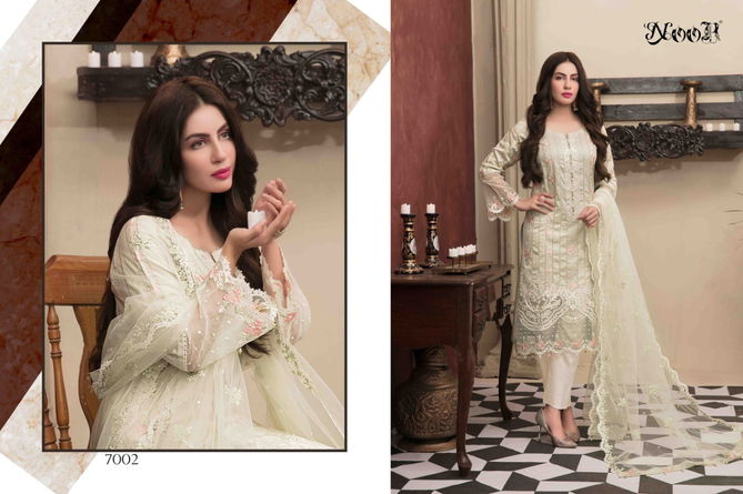 Noor Tawakkal  Latest Fancy  Designer  Casual Wear Printed Pure Cotton  Dress Materials Pakistani Eid Collection